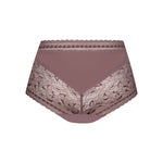 Secrets high waist brief lace 31758 5200 mauve