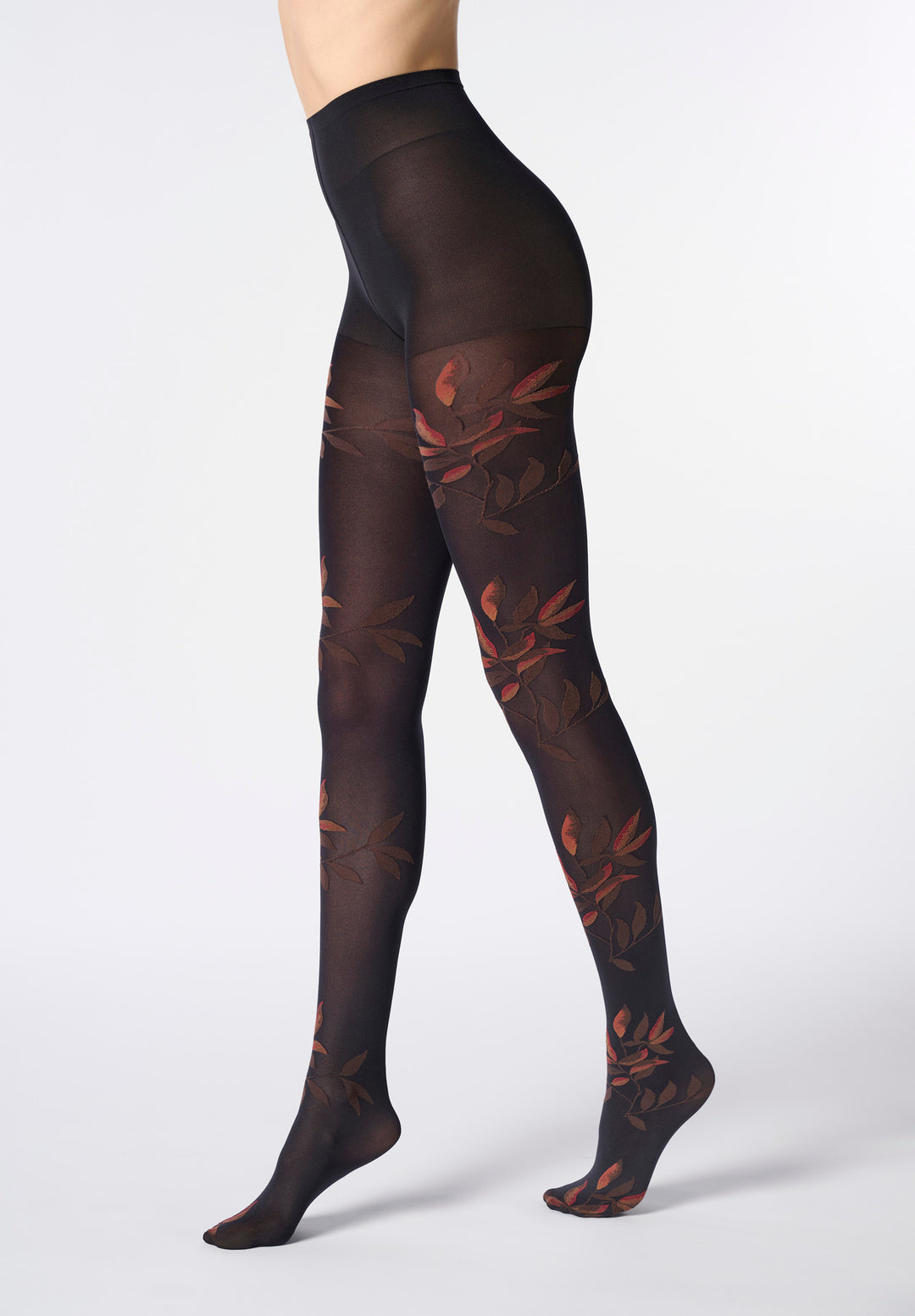 Shaded Leaves 50 Denier Panty VOBC68257