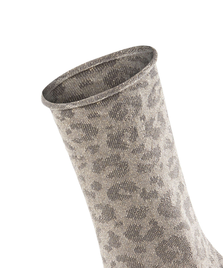 Shiny sok met glanzend luipaardpatroon - Special Edition 47201 3640 flint grey
