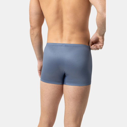 Shorty Curved Lines yacht blauw