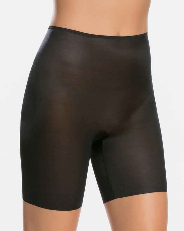 Skinny Britches Mid-Thigh Short 10008R 99990 Very Black