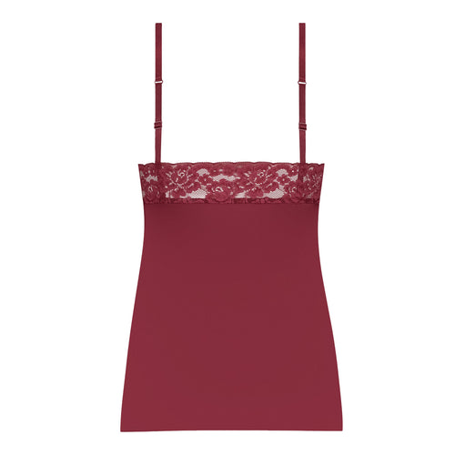 Spaghetti Top Lace 32526 2302 velvet red