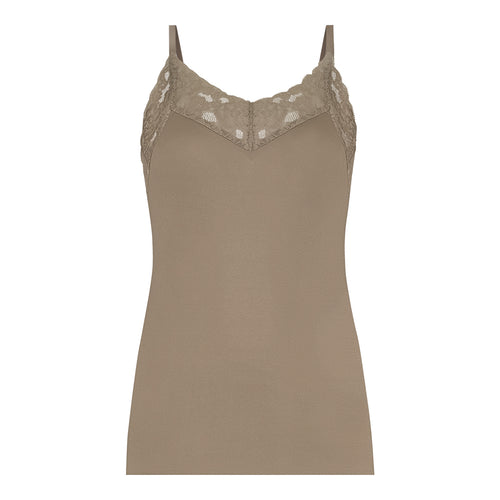 Spaghetti Top Lace 32526 5304 dusty sand