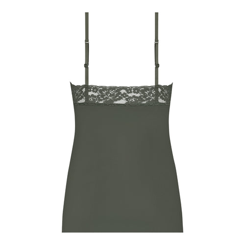 Spaghetti Top Lace 32526 6162 forest mist