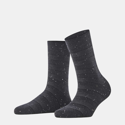 Sparkle Stripes Sokken zwart