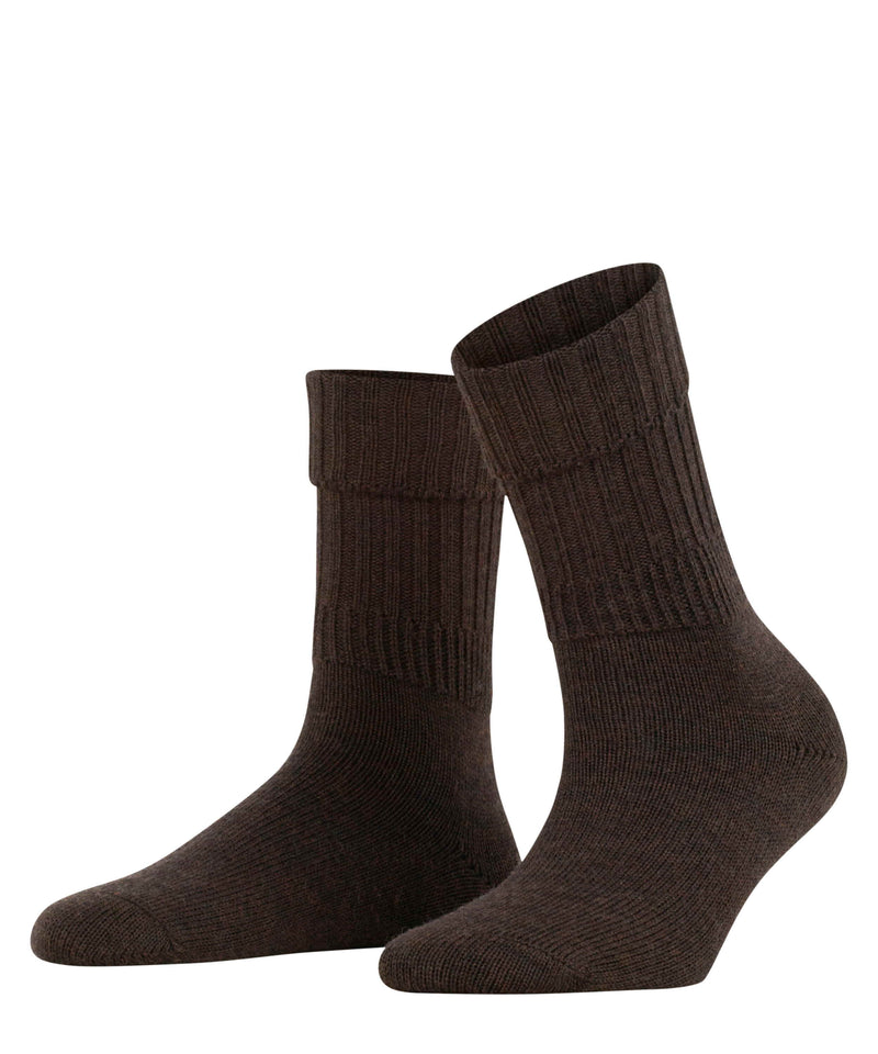 Striggings Rib Sock 47520 5450 dark brown