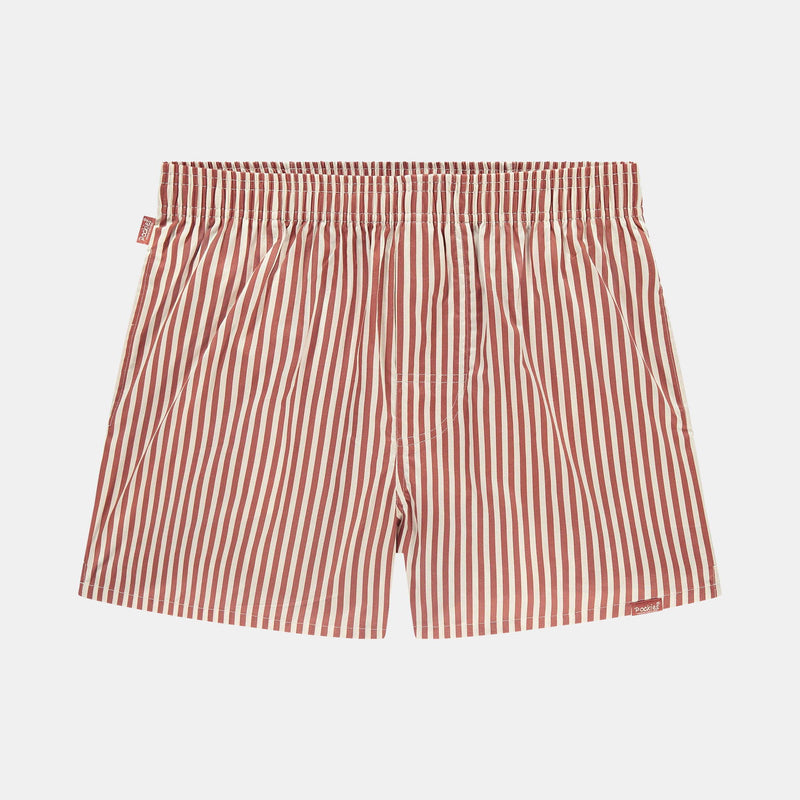 Terracotta Striped Boxershort TCS 600 Red