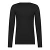 Thermo Shirt Long Sleeve V-Neck Men 30246 090 Black