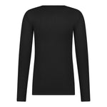 Thermo Shirt Long Sleeve V-Neck Men 30246 090 Black