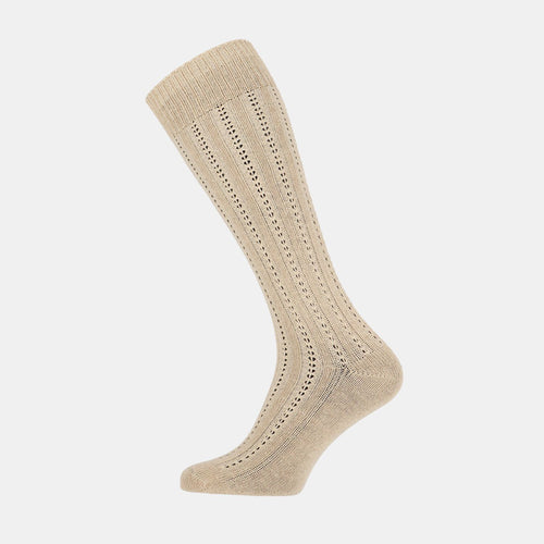 Tiffany Kniekousen L Beige Mel