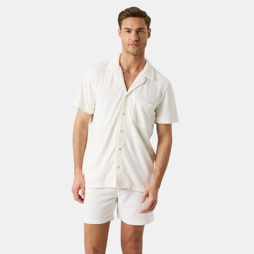 Toweling Pool Shirt BE060 Tofu