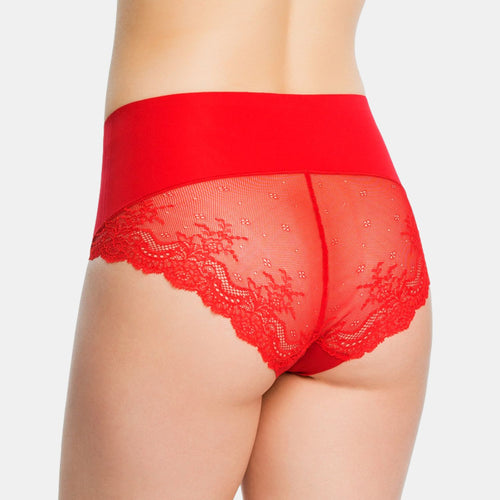 Undie-tectable - Lace Hi-Hipster Spanx Red Spanx rood