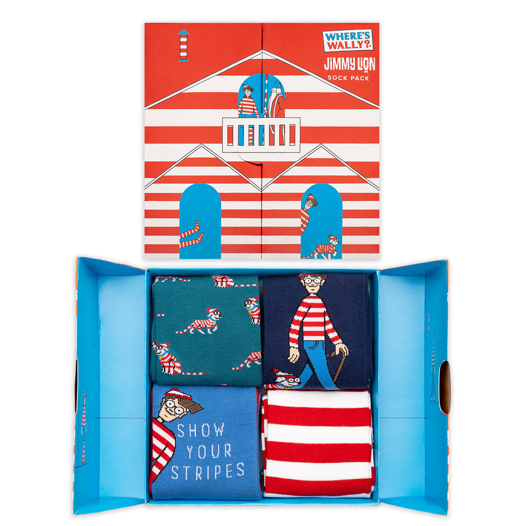 Where's Wally 4 - Pack Gift Box Where's Wally Pack Various Various