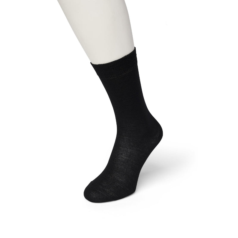 Wool/Cotton Sock 631402 Black Black