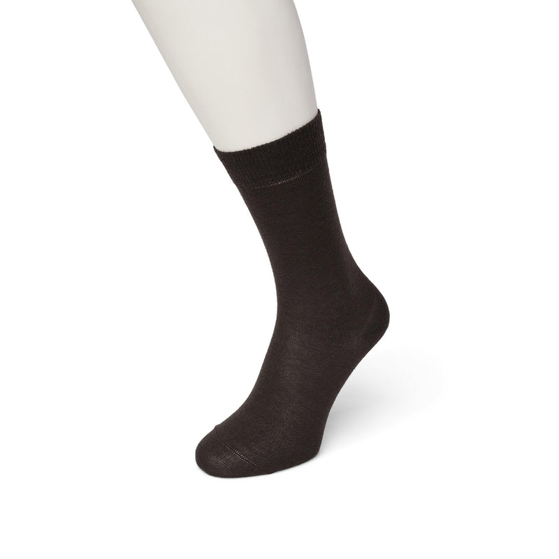 Wool/Cotton Sock 631402 D.Brown D.Brown